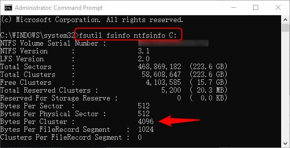 check if your drive is 4K aligned