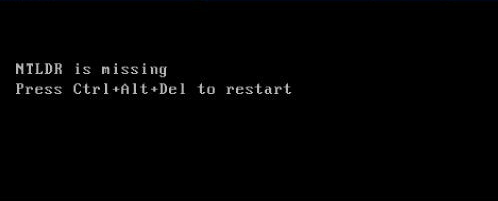 NTLDR is missing prompt