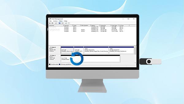 How to recover data on USB drive unallocated