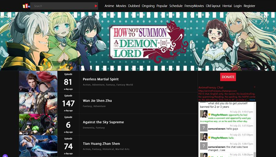 7Anime - Official English Anime Streaming Website