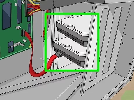 multiple drive bays in desktop PC