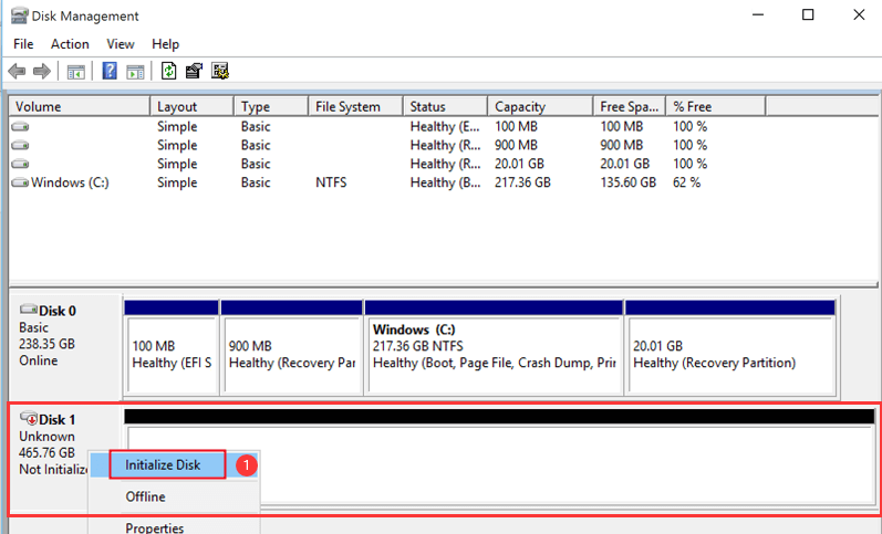 initialize samsung ssd