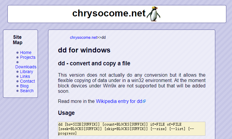 dd for windows