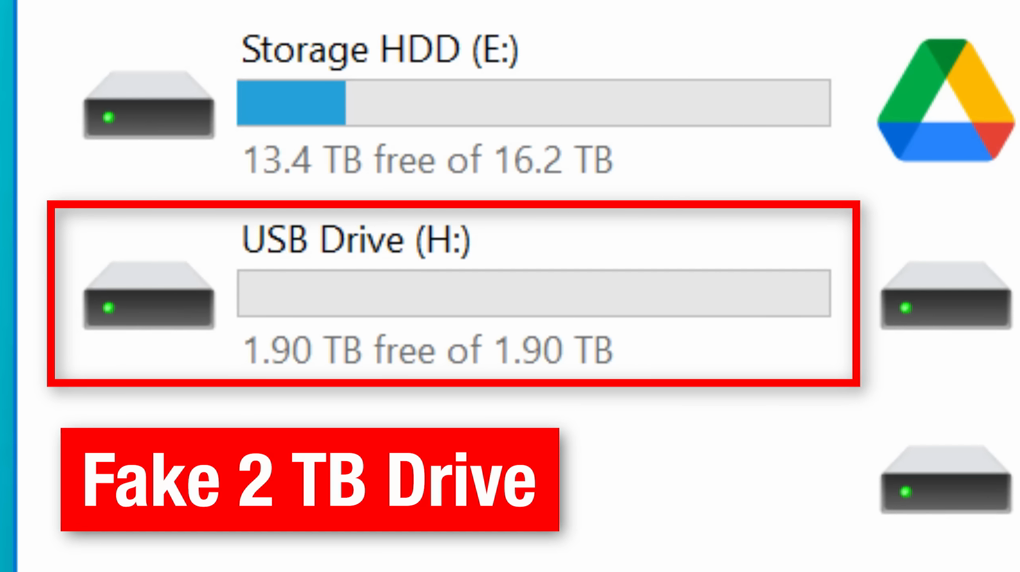 How to Detect Fake Flash Drives - Rene.E Laboratory