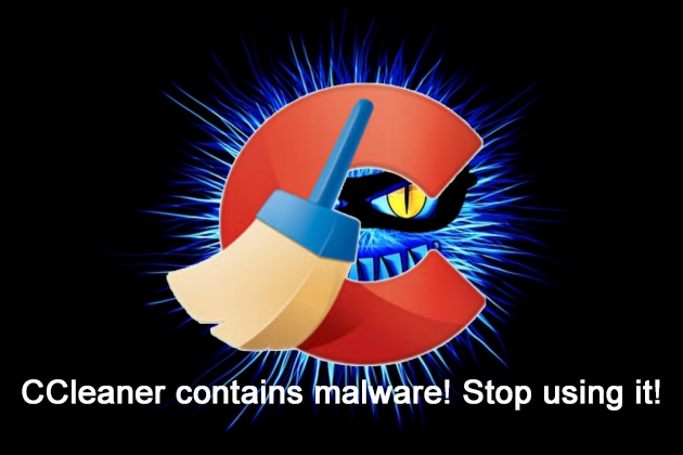 does the ccleaner malware infect android users