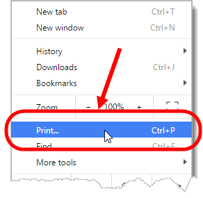 chrome save as pdf