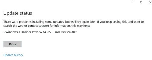 0x80246019 error
