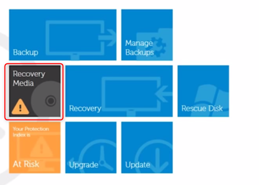 dell recovery media